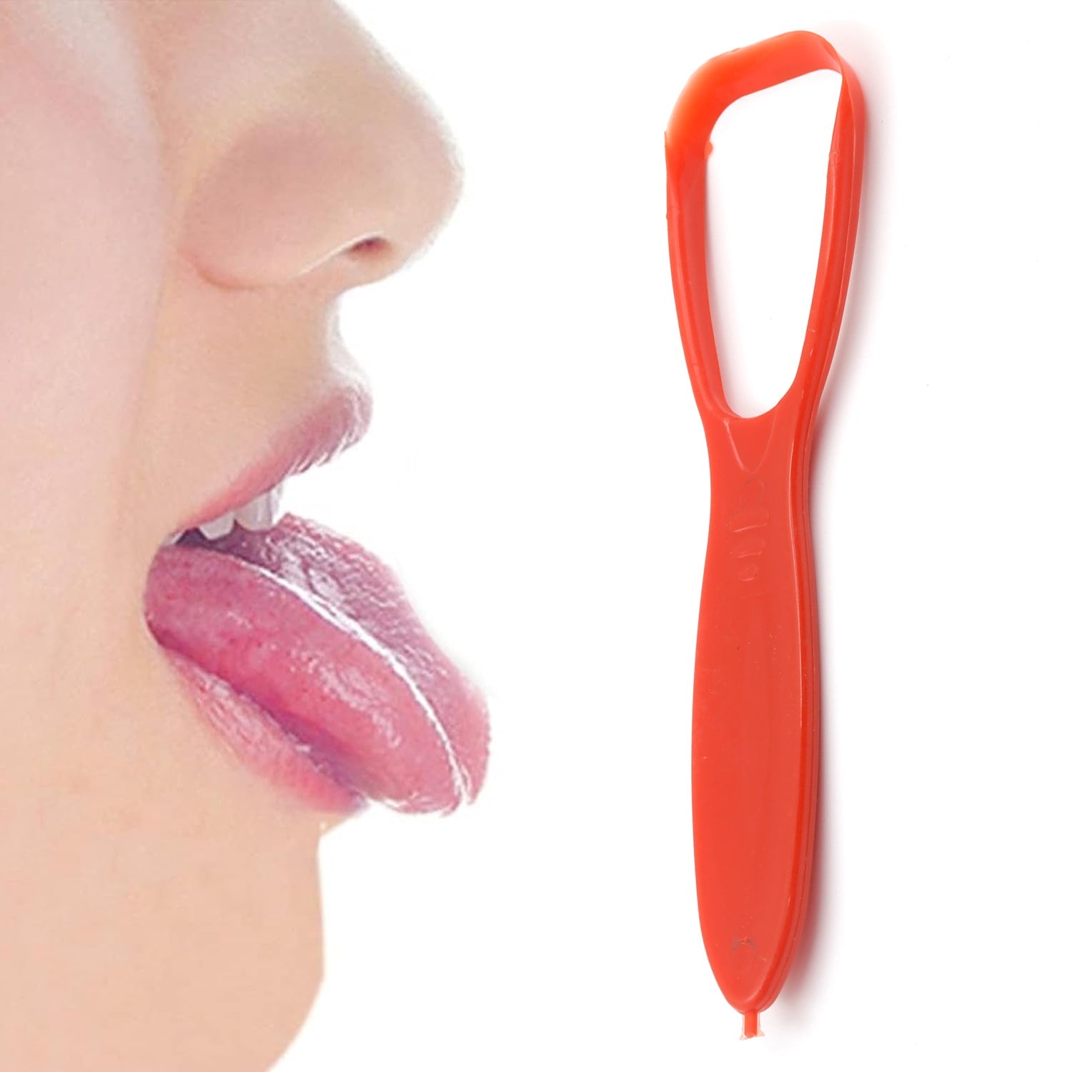 Plastic Tongue Cleaner For Kids & Adults | Tongue Scraper For Bad Breath, Maintain Oral Hygiene for Daily Use | for Fresh Breath & Bacteria Removal | Improved Taste Plastic With Handle Tongue Cleaner (1 Pc ) Plastic Tongue Cleaner For Kids & Adults | Tongue Scraper For Bad Breath, Maintain Oral Hygiene for Daily Use | for Fresh Breath & Bacteria Removal | Improved Taste Plastic With Handle Tongue Cleaner (1 Pc )